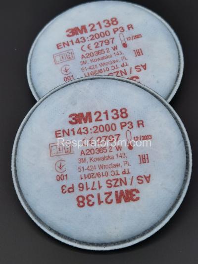 Фото Фильтр 3M 2138 (P3) FFP3