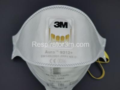 Фото Респиратор - Маска 3М™ Aura™ 9312  FFP1 с клапаном выдоха