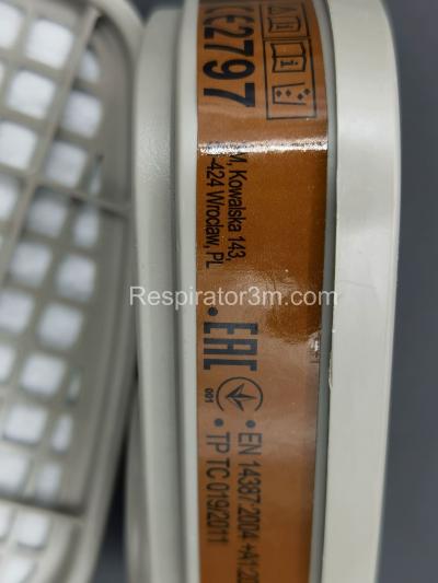 Фото Фильтр 3М 6051 (А1) от органических паров