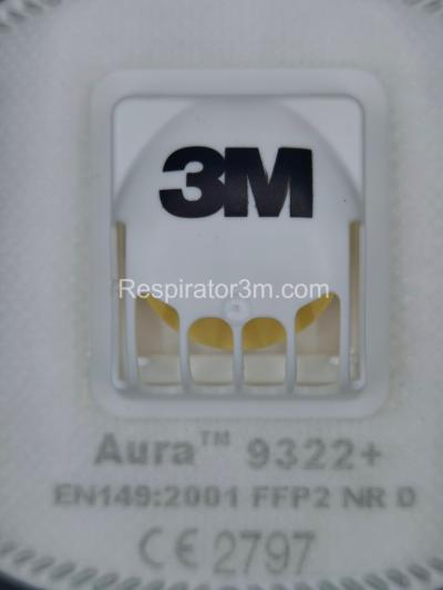 Фото Респиратор - Маска  3М™ Aura™ 9322  FFP2 с клапаном выдоха
